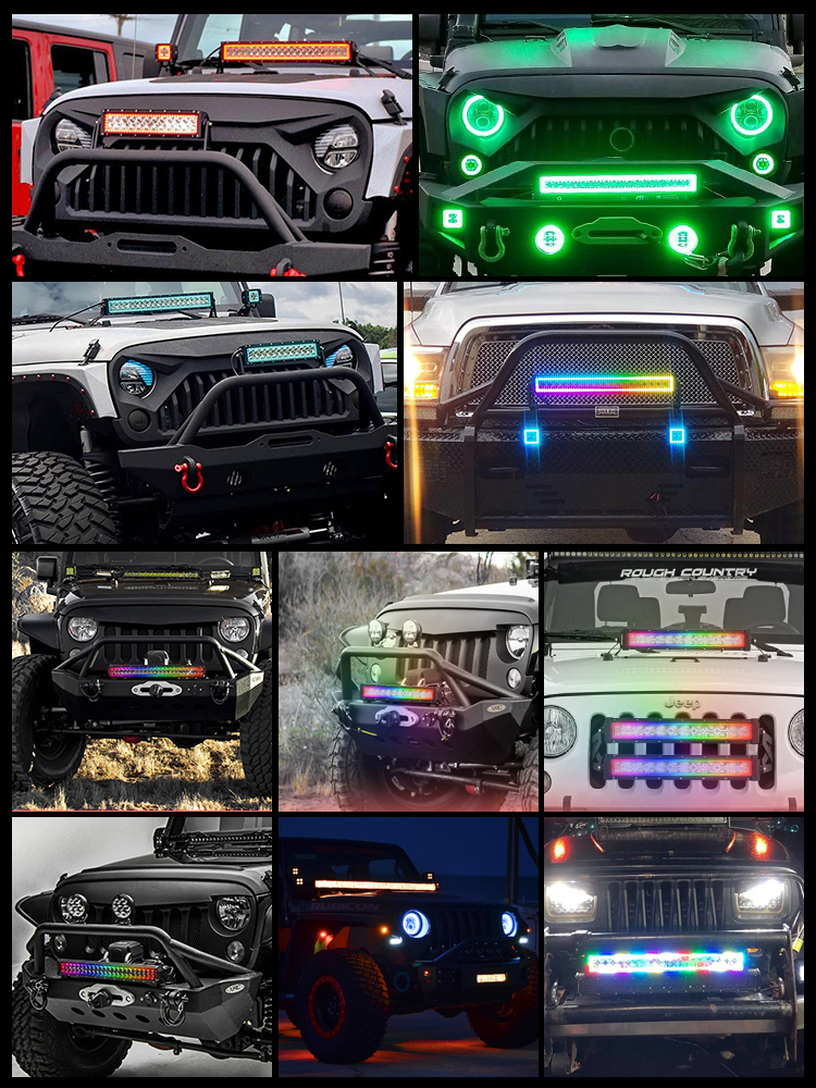 Illuminate Your Journey with the 180WRGB Light Bar (4)