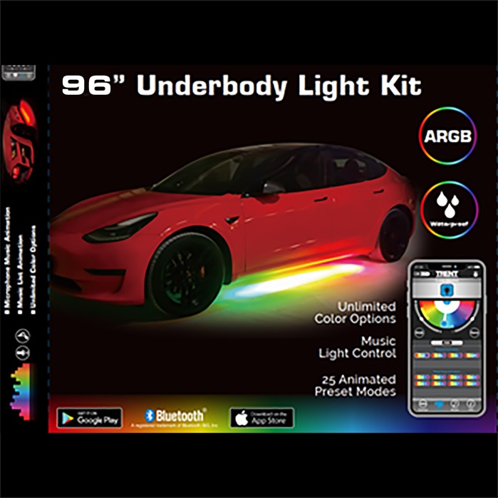 Illuminate Your Ride with the 96inch Underglow Kit - Unleash the Magic (1)