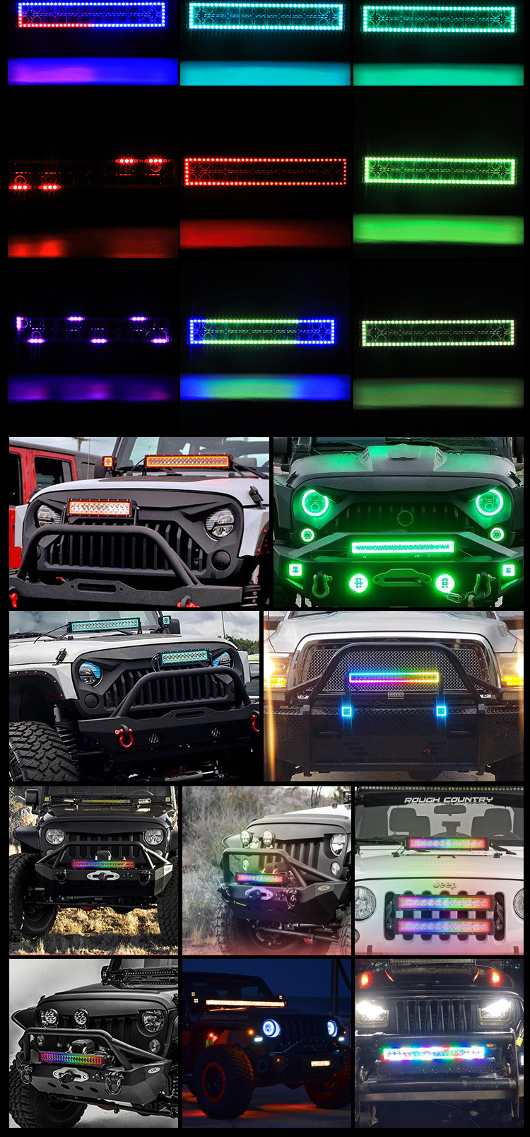 Illuminate Your Journey with the 72WRGB RGB Light Bar (1)