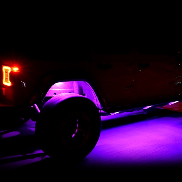 Illuminate Your Ride with the Ultimate 4 Pods RGB Rock Light Kit (6)